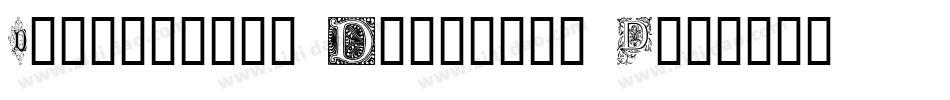 Ornamental Initials E字体转换